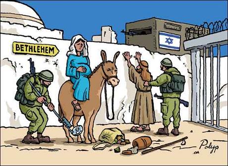 Christmas Story - Mary and Joseph in Palestine 2010
