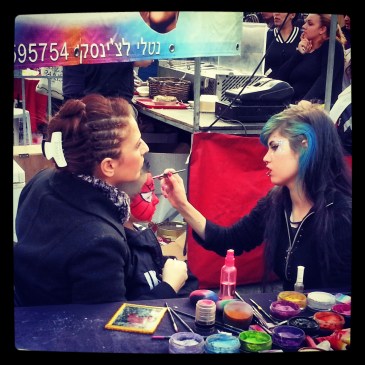 Face painting in Haifa | Inspiration from Zion