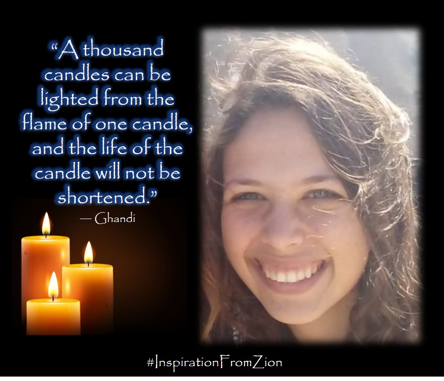 Ori Ansbacher her light lives on | Inspiration from Zion